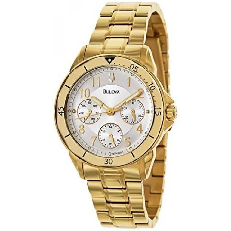 Reloj Bulova de mujer modelo 97N109 enchapado en oro by UNITIME