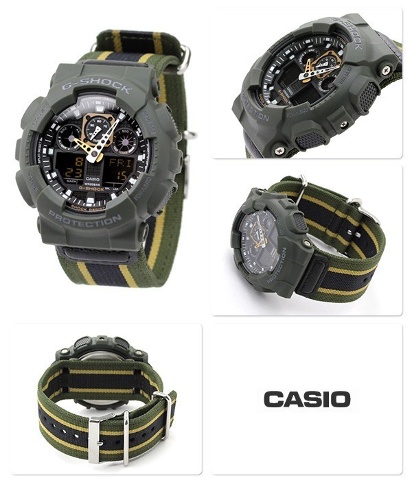 Casio G-Shock - Reloj de pulsera para hombre (resina, con botones  antideslizantes, resistente al agua y antimagnético)
