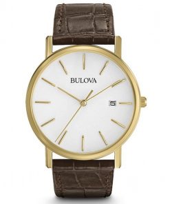 Reloj BULOVA de HOMBRE 97B100 CLASSIC GOLD by EXACTAARGENTINA