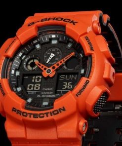 Reloj CASIO G-SHOCK GA-100L-4 FIRE SUNSETen la Tienda On-Line CASIO
