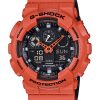 Reloj CASIO G-SHOCK GA-100L-4 FIRE SUNSETen la Tienda On-Line CASIO