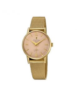 Reloj de mujer F20259-2 RETRO GOLD by TimesEuropa Tienda FESTINA Online