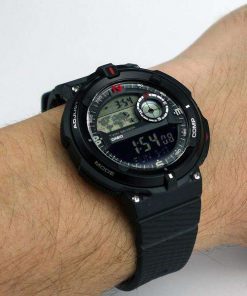 Reloj CASIO SGW-600H-1 para montañismo con termómetro