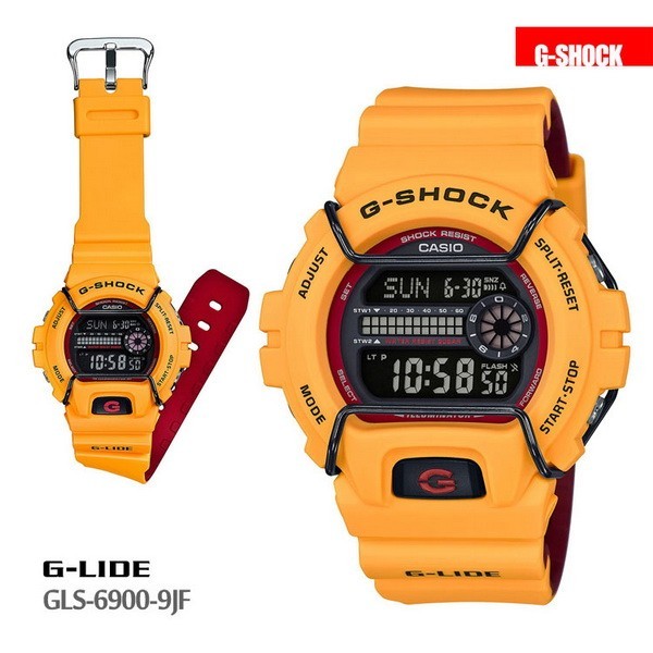 G-SHOCK G-LIDE GLS6900 イエロー - 時計