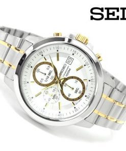 Reloj SEIKO para hombre SKS447P1 Gold de titanio en Tienda Online SEIKO
