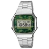 RELOJ CASIO A168WEC-3 SILVER CAMO