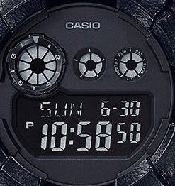 CASIO GD-120BT-1DR LEATHER ASPECT