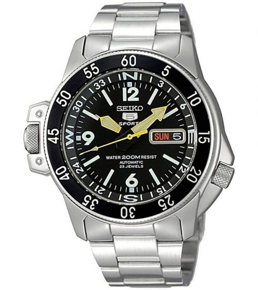 RELOJ SEIKO SKZ211K1 AUTOMATIC 21 JEWELS 5 SPORTS 200M BLACK