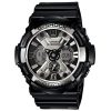 RELOJ CASIO GA-200BW-1ADR BLACK & SILVER