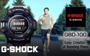 Banner CASIO G-SHOCK running