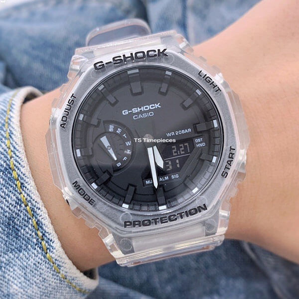Reloj Casio G-Shock Hombre GA-2100SRS-7AER G-SPECIAL Plateado —  Joyeriacanovas