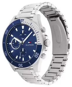 Reloj Acero Fondo Azul Tommy Hilfiger en Tienda UNITIME ARGENTINA