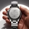 Grabado de Dedicatoria en Relojes para Regalos Personalizados
