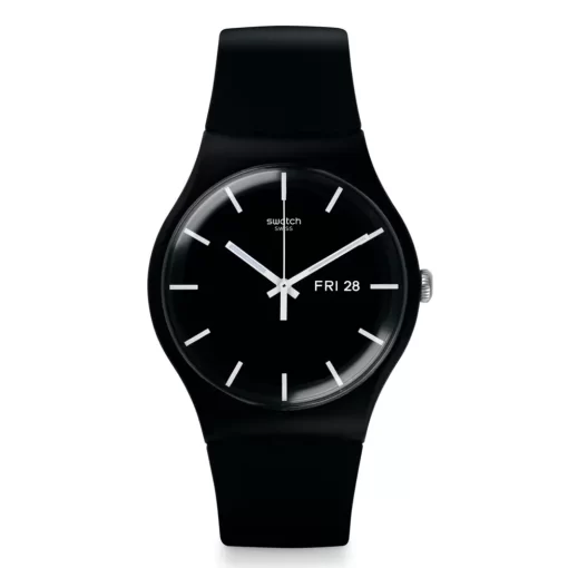 Reloj Swatch Mono Black Dama Mujer Tienda Oficial Unitime Argentina