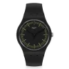 Reloj Swatch Blacknyellow Dama Mujer Tienda Oficial Unitime Argentina
