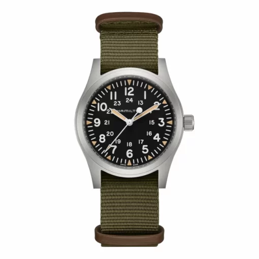 Reloj Hamilton Khaki Field-Mechanical H69529933 con garantía de Unitime Argentina