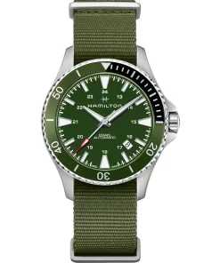 Relojes para actividades acuaticos, con tapa y corona a rosca. Khaki Navy Scuba Auto Automático | 40mm | H82375961 en la Tienda de relojes Hamilton de UNITIME ARGENTINA