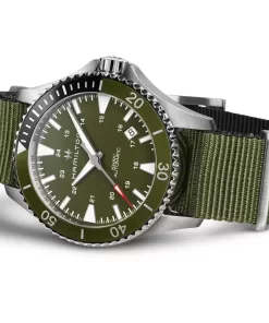 Relojes para actividades acuaticos, con tapa y corona a rosca. Khaki Navy Scuba Auto Automático | 40mm | H82375961 en la Tienda de relojes Hamilton de UNITIME ARGENTINA