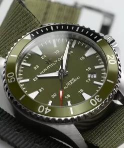 Relojes para actividades acuaticos, con tapa y corona a rosca. Khaki Navy Scuba Auto Automático | 40mm | H82375961 en la Tienda de relojes Hamilton de UNITIME ARGENTINA