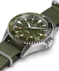 Relojes para actividades acuaticos, con tapa y corona a rosca. Khaki Navy Scuba Auto Automático | 40mm | H82375961 en la Tienda de relojes Hamilton de UNITIME ARGENTINA