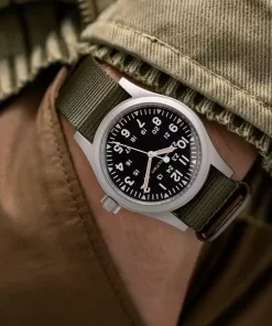 Reloj Hamilton Khaki Field-Mechanical H69529933 con garantía de Unitime Argentina