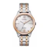 Reloj mujer Citizen Eco-Drive EM0506-77A bicolor con esfera clara texturada en Unitime Argentina