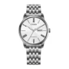 Reloj Citizen automático para hombre NH8350-59A con esfera blanca, números romanos, día y fecha y malla de acero inoxidable. | Catálogo UNITIME Argentina