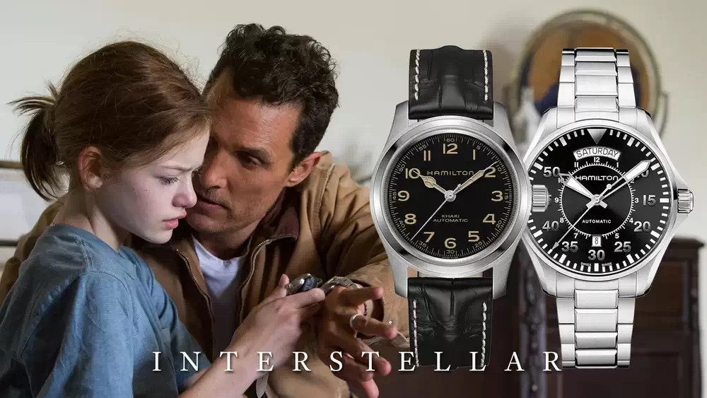 El Hamilton Khaki Field Murph es el icónico reloj de la película "Interstellar" de Christopher Nolan. Esta edición especial combina herencia cinematográfica con precisión suiza excepcional.