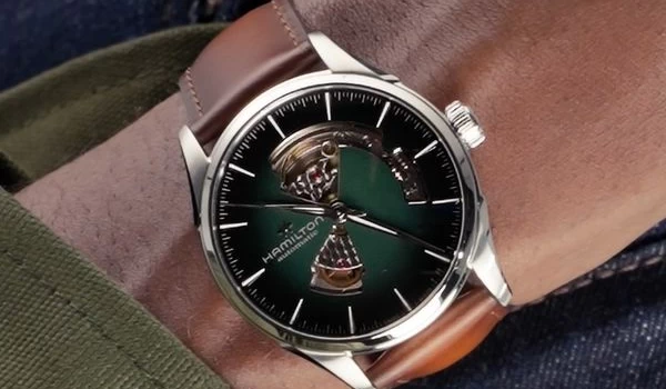 Reloj Hamilton Jazzmaster Open Heart Auto Modelo H32705560 en nuestra Tienda Oficial Unitime Argentina
