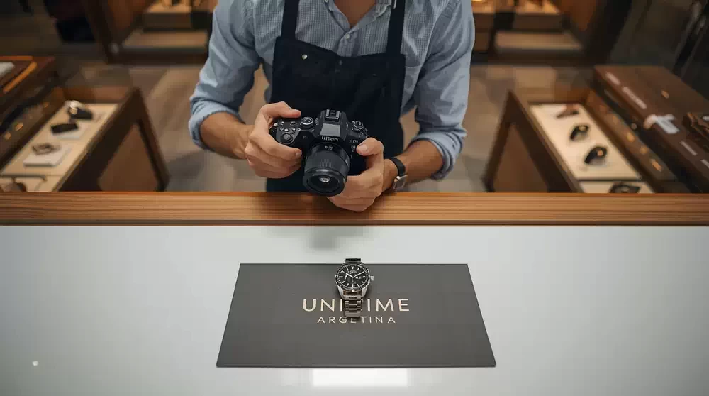 Compromiso con la transparencia Registro detallado en imágenes Durante la recepción, además de los datos correspondientes, se efectúa un registro visual completo. Esto permite garantizar claridad y confianza hasta la entrega final del reloj.