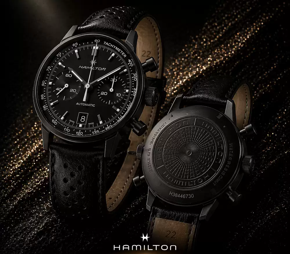 Reloj Hamilton American Classic Intra Matic Auto Chrono H38446730 en nuestra Tienda Oficial Unitime Argentina