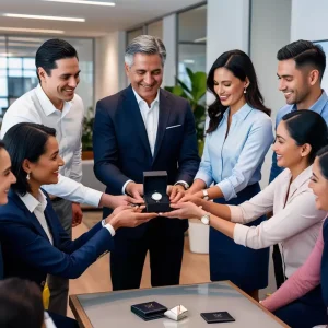 Relojes empresariales personalizados para el personal en Navidad y Año Nuevo