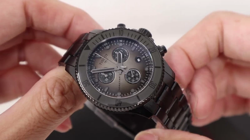 Reloj Tissot Seastar 1000 Chrono 38 mm Modelo T120.217.33.061.00 en nuestra Tienda Oficial Unitime Argentina
