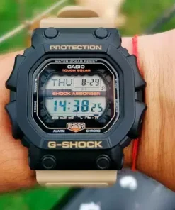 Reloj CASIO G-SHOCK GX-56TU-1A5 de estética táctica y alta resistencia para uso deportivo intenso,