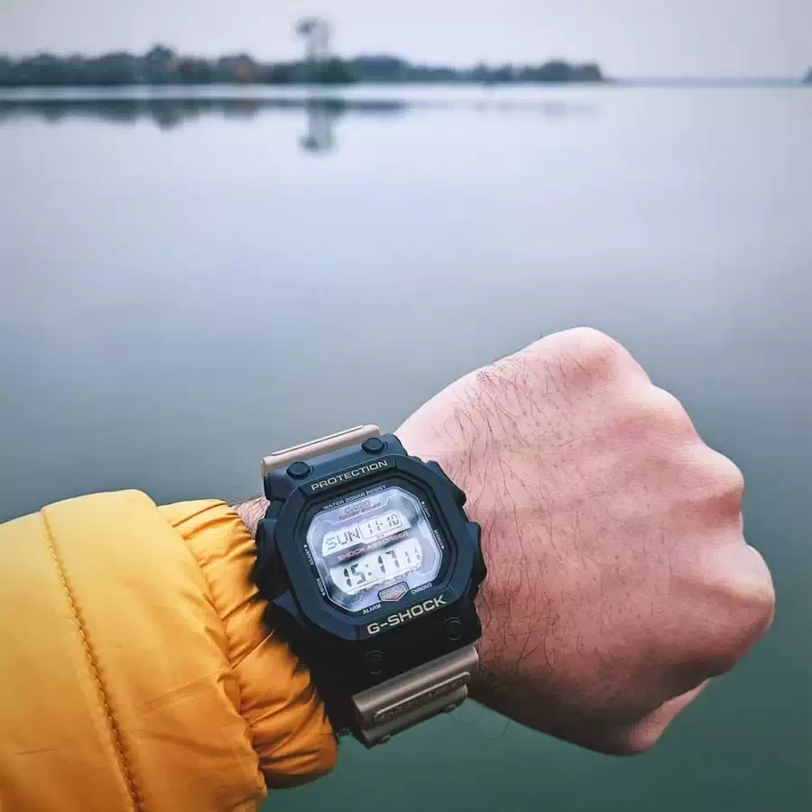 Reloj CASIO G-SHOCK GX-56TU-1A5 con diseño táctico y resistencia para uso deportivo, ideal para condiciones exigentes en Argentina