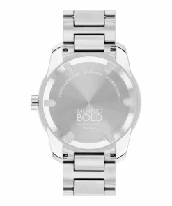 Reloj MOVADO Bold Verso 3601204 de 42 mm con diseño tridimensional en acero inoxidable, estilo moderno y acabado premium, ideal para uso diario en Argentina.