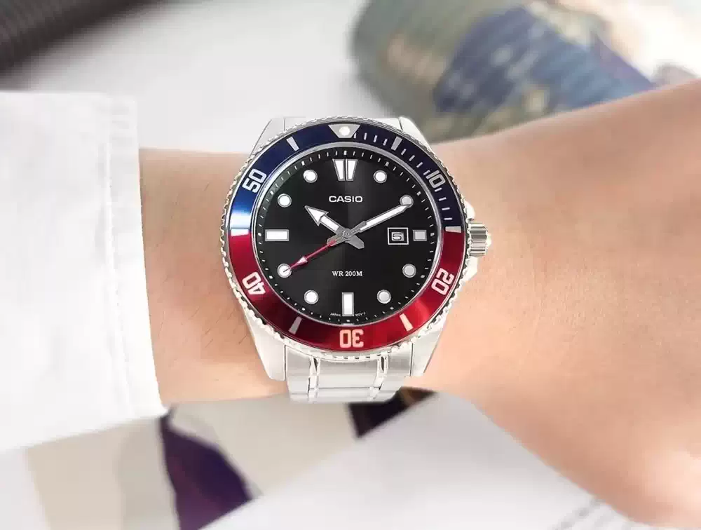 Catálogo de relojes CASIO WR200M ideal para actividades acuáticas