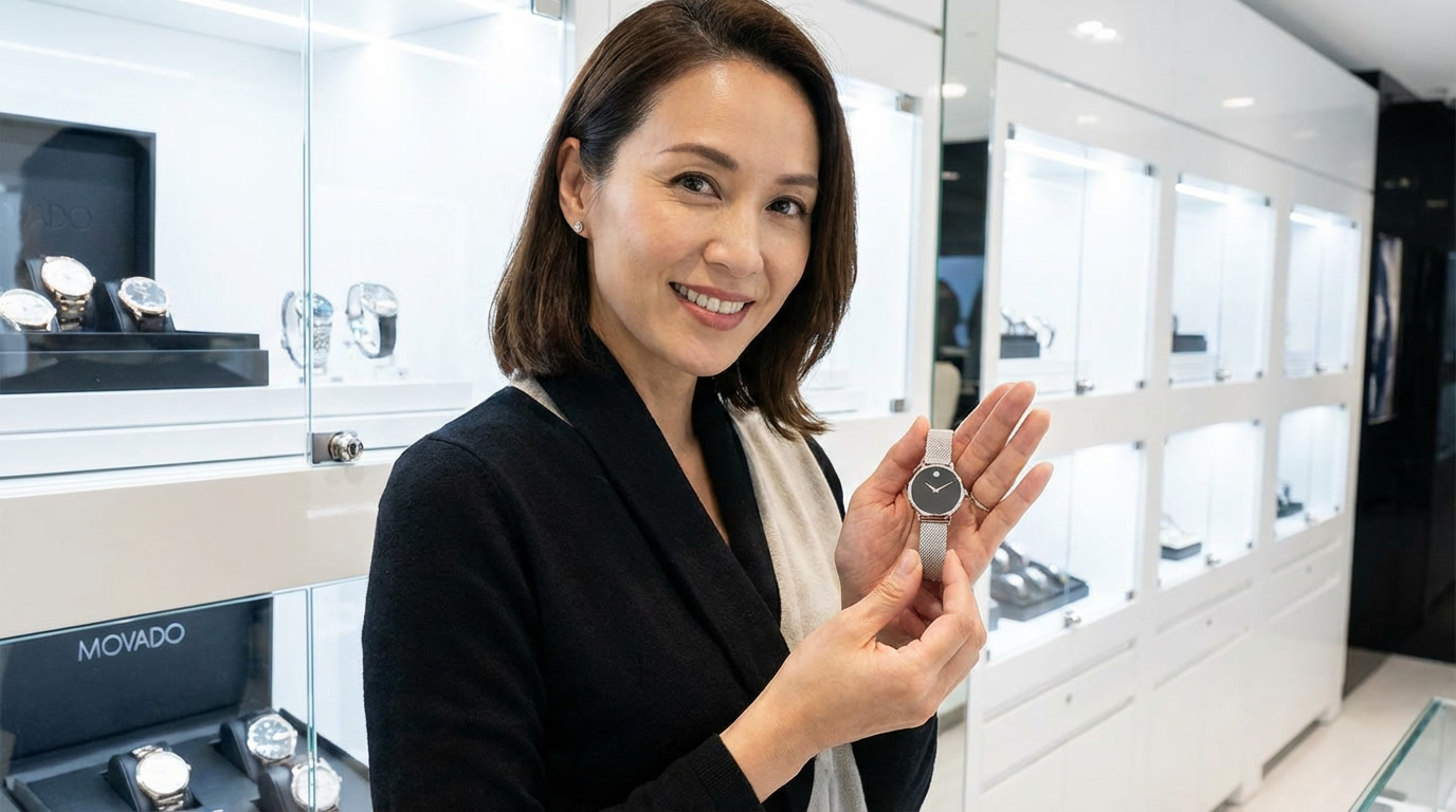 MOVADO MUSEUM 0607778 para quienes marcan tendencia con sutileza. Movado: catálogo de relojes de mujer de alta gama en la Tienda Online de UNITIME ARGENTINA
