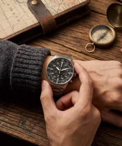 Reloj hombre CITIZEN Eco Drive Pilot CA0690-88E en el Showroom de Unitime Argentina