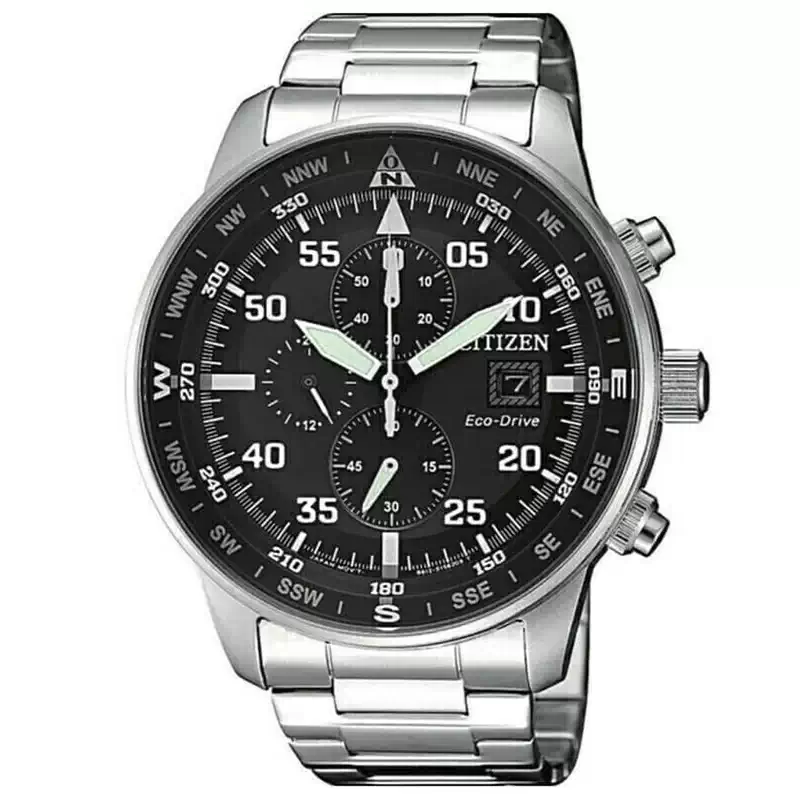 Reloj hombre CITIZEN Eco Drive Pilot CA0690-88E en el Showroom de Unitime Argentina