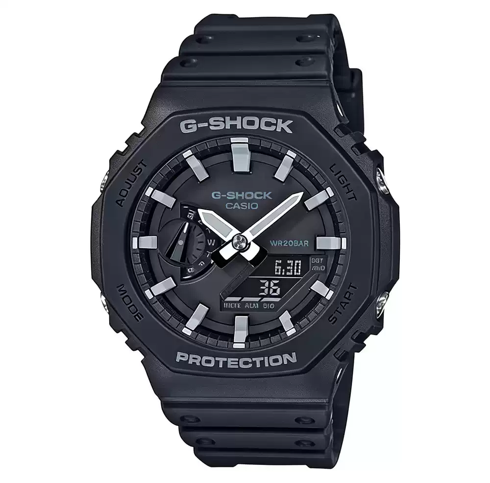 CASIO G-SHOCK GA-2100-1A1DR Negro Octogonal