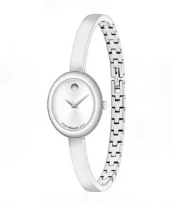Movado Reloj de mujer Museum Quartz con esfera blanca Número de artículo: 0608070 en la Tienda Oficial de Unitime Argentina