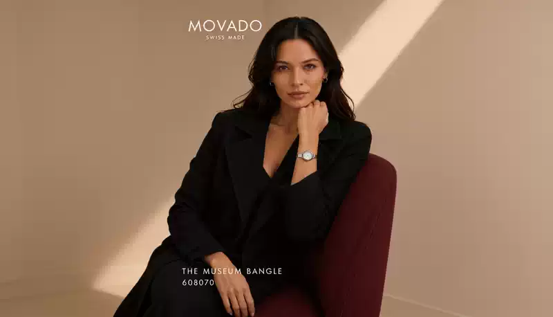 Movado Reloj de mujer Museum Quartz con esfera blanca Número de artículo: 0608070 en la Tienda Oficial de Unitime Argentina