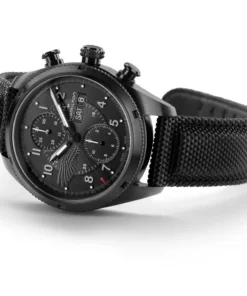 Reloj Hamilton Resident Evil Requiem H71636330 negro, con cronógrafo y correa texturada, Edición Limitada