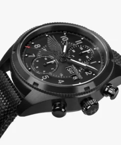 Vista lateral del Hamilton Khaki Field Auto Chrono Limited Edition en el Showroom de Unitime Argentina.