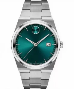 Esfera verde y fecha del reloj Movado 3601222
