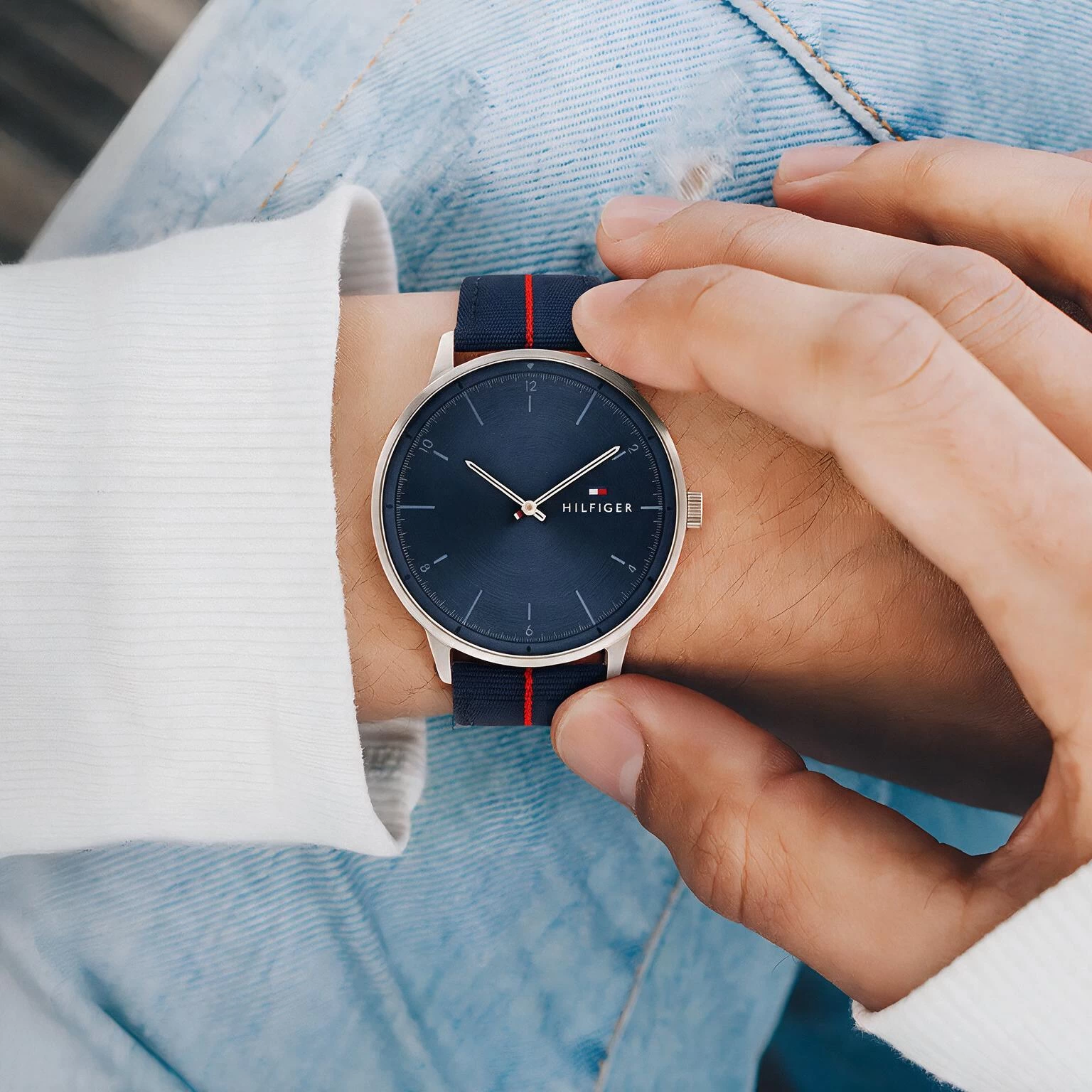 Reloj Tommy Azul Analógico Cuarzo |1791844 - Imagen 5