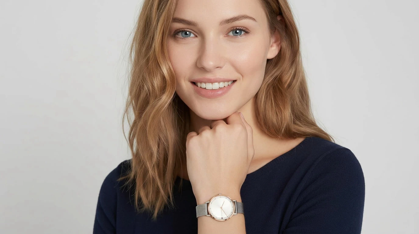 Reloj mujer Tommy Hilfiger Pippa 1782666 de 34 mm con malla de acero