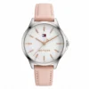 Reloj Tommy Hilfiger Chloe 1782865 mujer 34 mm con correa de cuero rosa