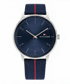 Reloj Tommy Hilfiger Hendrix 1791844 hombre 43 mm esfera azul y correa azul